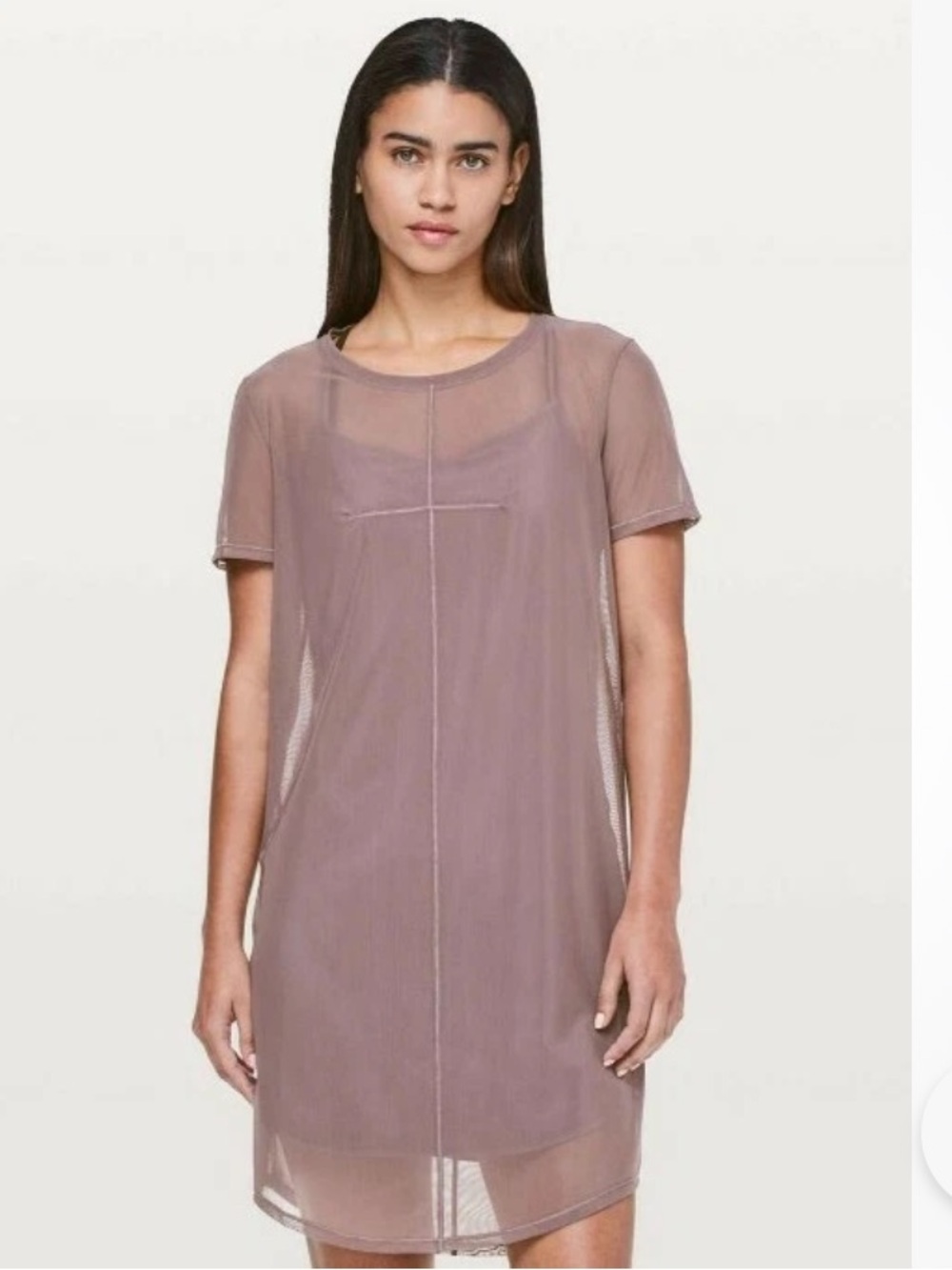 Lululemon Ready to Reach Two Piece Dress, Size Small, Antique Bark